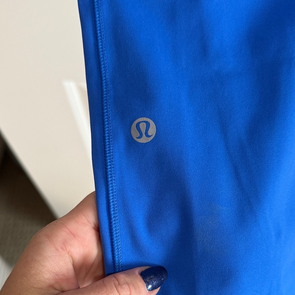 Lululemon Blue Leggings with Pockets - Picture 4 of 5